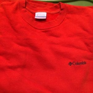 Men’s Columbia Orange Crewneck size L